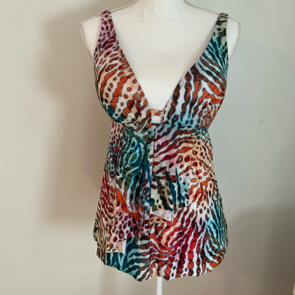 Leopard Print Tankini